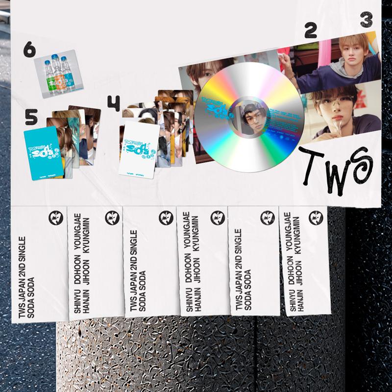 [VOORBESTELLING] TWS – Japanse 2e Single SODA SODA (Reguliere Versie)
