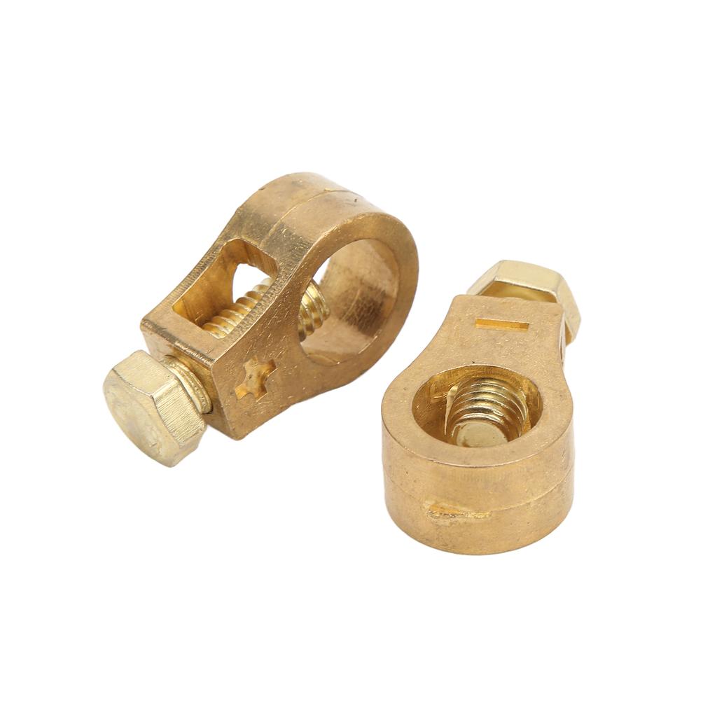 2PCS Battery Terminal Wire Cable Clamp O Shape 16‑18mm ID Universal for Ships RVs Trucks Cars