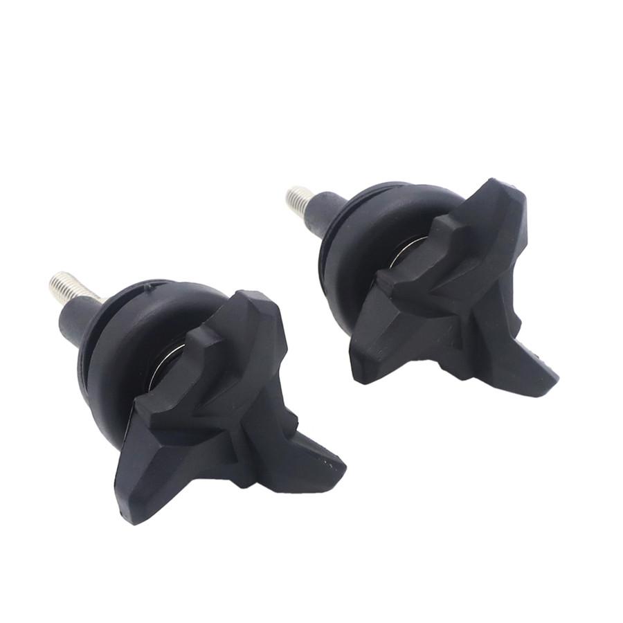 2Pcs Windshield Lock Adjustment Screw Mount Clip Clamp Bolt For 2004-17 R1200GS