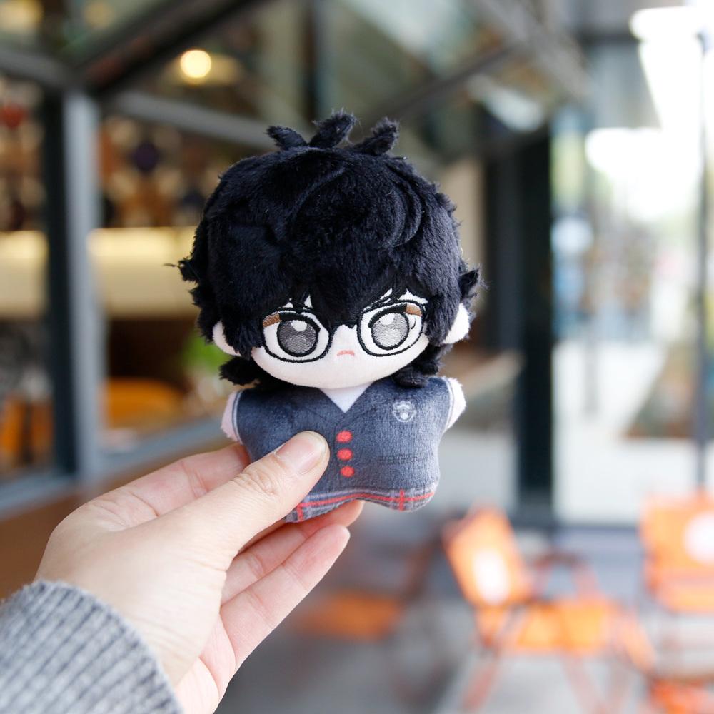 10Cm Cosplay Anime Cartoon Plush Toy Joker Yuuki Crow Makoto Soft Starfish Body Squeaking Plush Doll Kids Gifts Home Decor