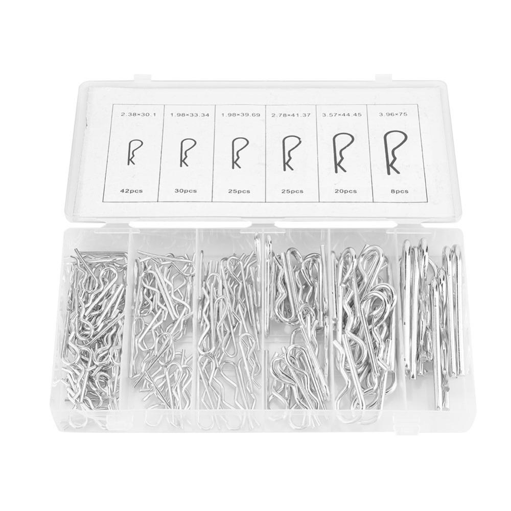 150PCS Retaining Cotter Pin Assortment Kit High Strength Hairpin Cotter Pin Dolly Pins