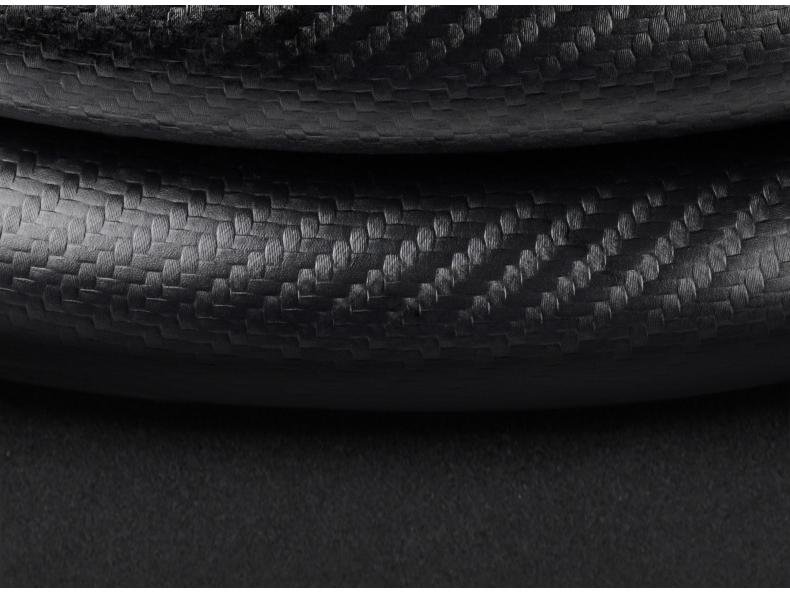 Kryt na volant Toyota Prado – Protišmykový karbónový, Ultra tenký semiš