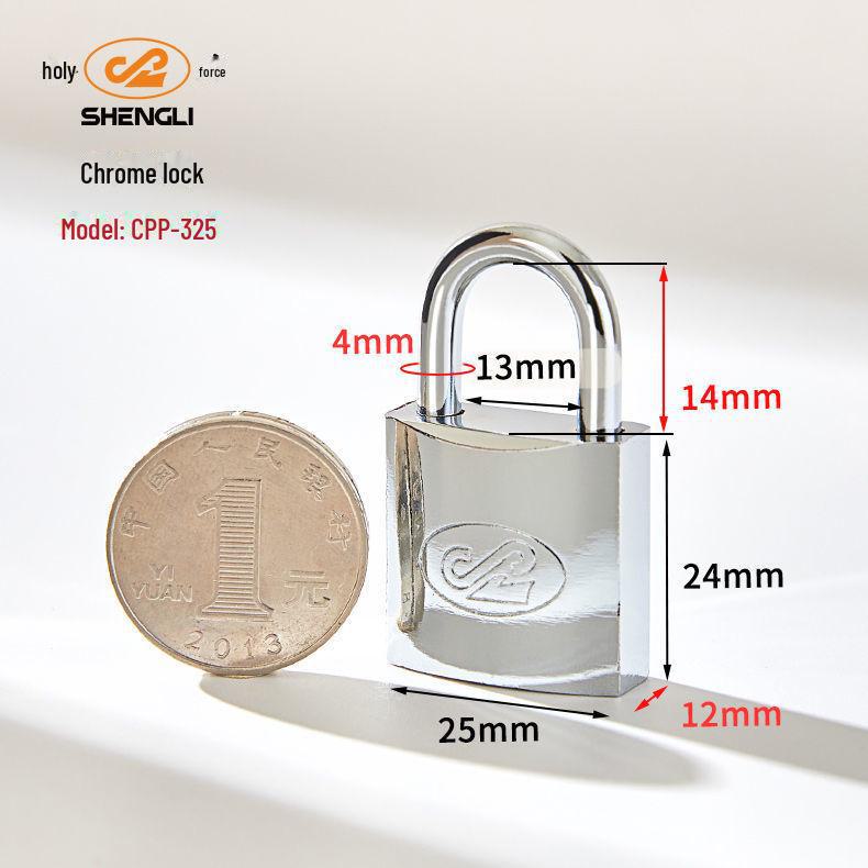 

Waterproof Chrome-Plated Shengli Padlock with Copper Core