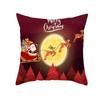 Cute Cartoon Santa Claus Christmas Decoration Print Pattern Cushion Cover Home Living Room Sofa  Pillow