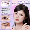 TokTech False Eyelashes - No Glue Needed - Natural Look - Partial False Eyelashes - 1-Second Eyelash Extension - Glue-Free False Eyelashes - No