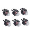 6PCS Primer Bulbs for 2 Stroke Small Engine Electric Saw Carburetor Bulb Replacement for P136 PP136E PP330