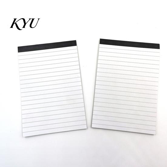 Office Meeting Notebook Portable Note Pad with Horizontal Lines, Tearable Stationery Writing Pad, A6 Pocket Notepad for Daily Notes Lists And
