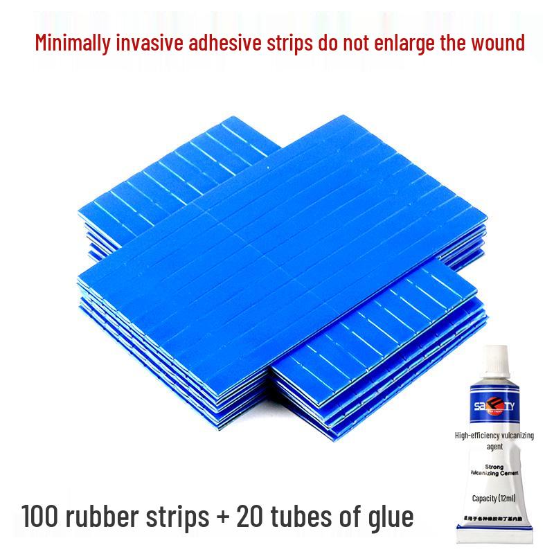 Electric Car & Motorcycle Tire Repair Strips - Quick, Minimally Invasive Tool Set