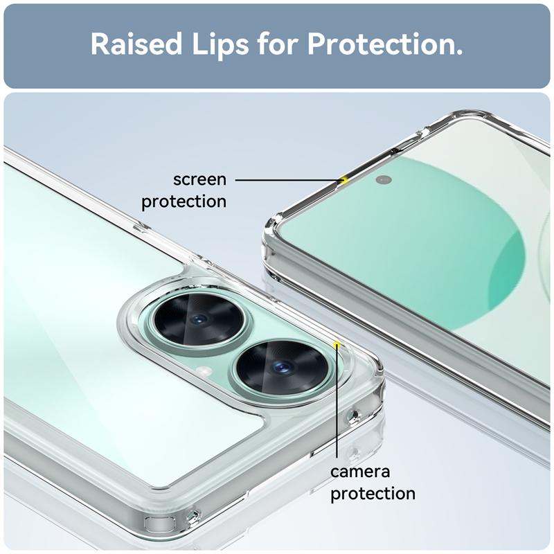 For Huawei Nova 11i Case Cover Huawei Nova 11i Capa Shockproof Back Transparent Colour Clear Fundas Huawei Nova 11 Ultra Pro 11i