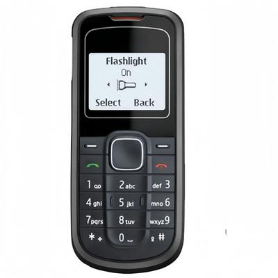 1202 Non-Smart Candy Bar Keypad Phone: 2G GSM Feature Phone for Elderly & Cross-Border Trade