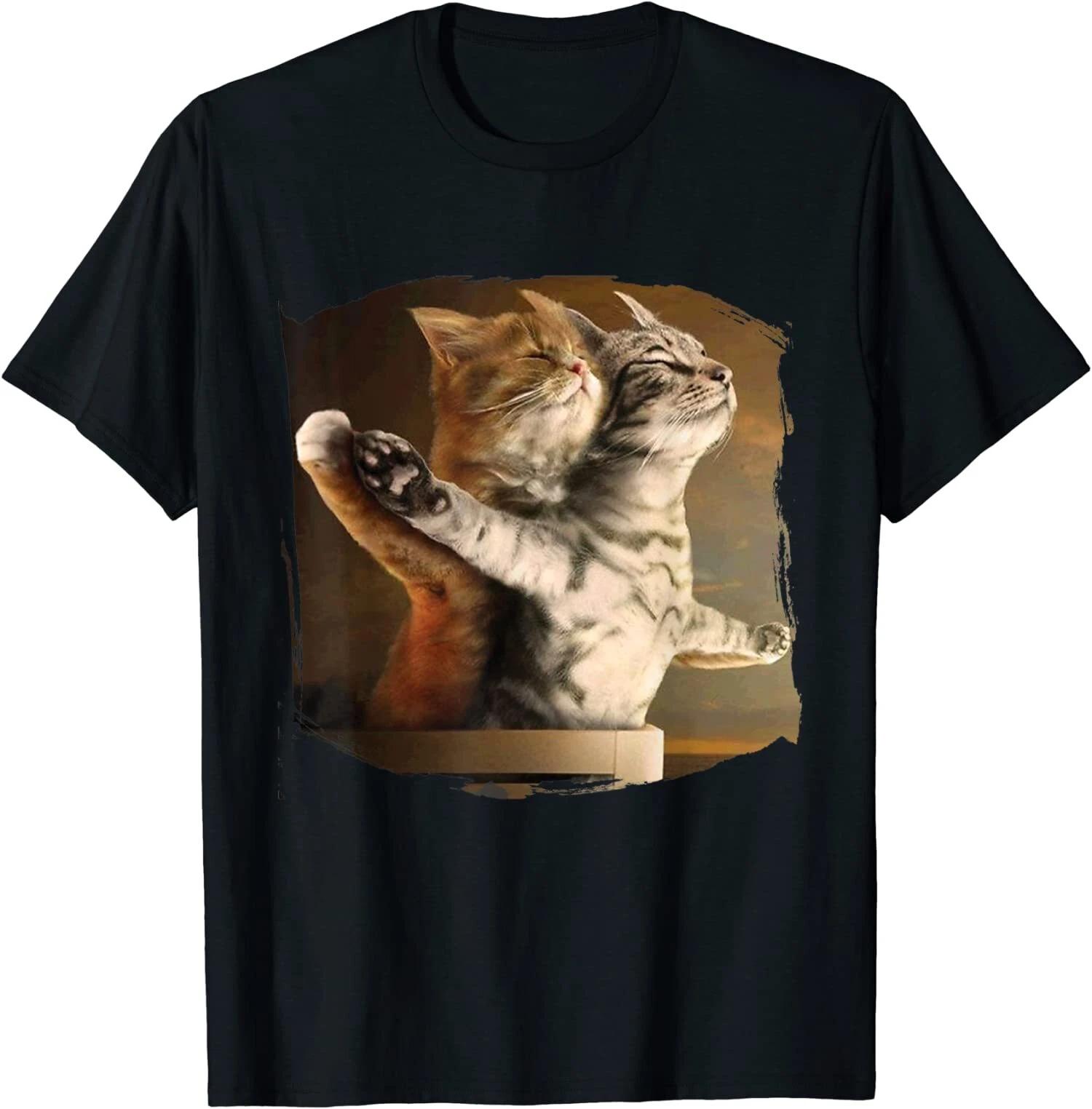 Men s and Women s T-shirts NEW LIMITED Funny Cat Lovers Parody Design Great Gift Idea Premium T-Shirt S-3XL L
