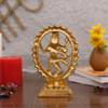 Metal Shiva Idol Natraj Statue Statue for Home Decor - Gold Plated Dancing Shiva Natraja/Natrajan Showpiece Figurine