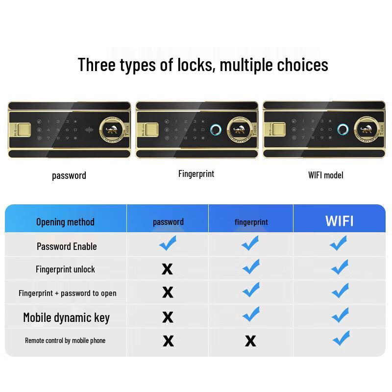 Tiger Brand 70cm Electronic Password Fingerprint Safe