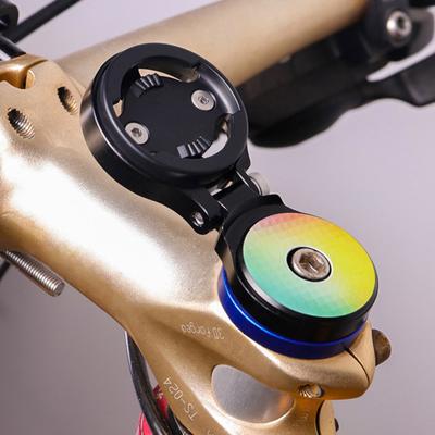 Držiak na počítač na predstavec bicykla Nastaviteľný Ľahký Hliníková zliatina Univerzálny MTB Horský Cestný Bicykel Riadidlá Držiak na počítač Cyklistické príslušenstvo