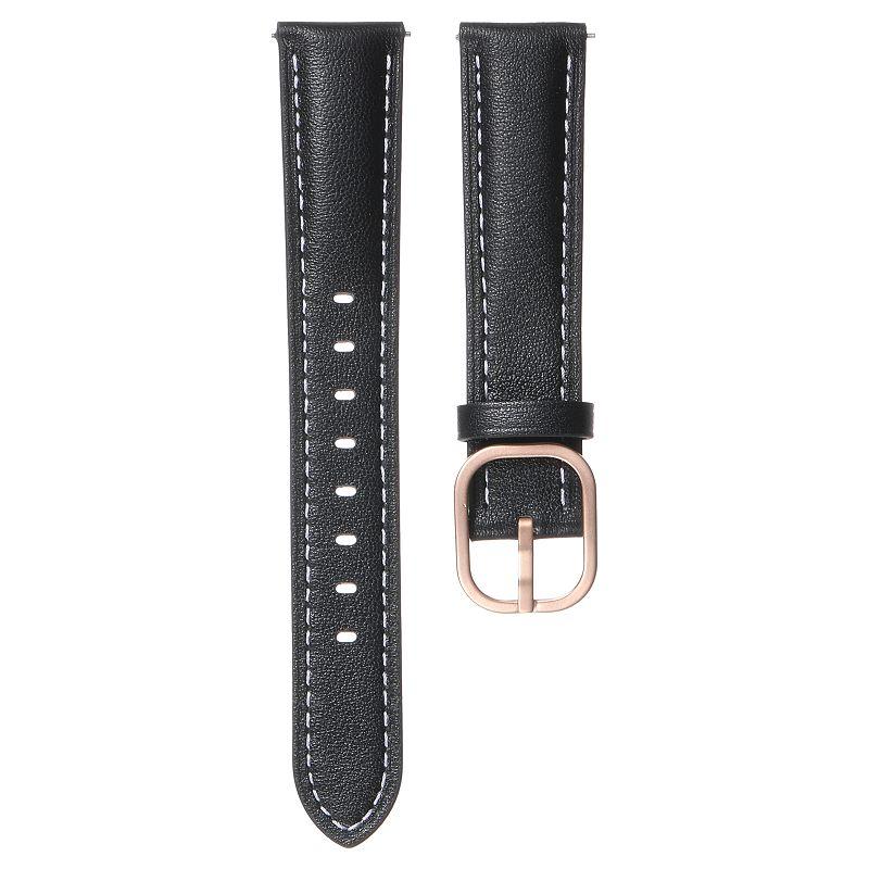 

Genuine Leather Watch Bands for Huawei GT 6 5 4 41mm Wristband Bracelet Elegant Leather Strap for Huawei GT 5 Pro 42mm Correas for Huawei GT 6 41mm чёрный