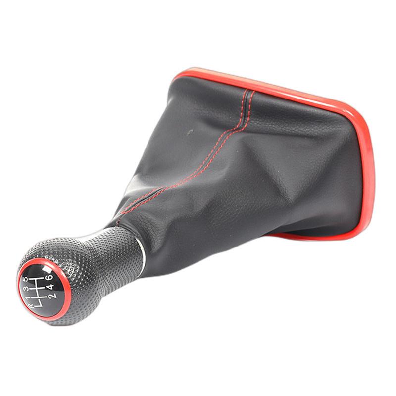 For Volkswagen VW 1999-2004 Golf 4 IV MK4 GTI R32 Bora Jetta 5/6 Speed 12mm / 23mm Car Gear Shift Knob Lever Shifter Gaitor Boot