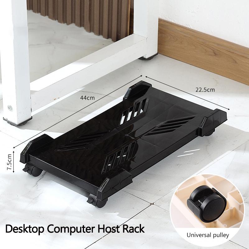 Stojan na počítač Tower Nastavitelný mobilní stojan na CPU Herní PC skříň se 4 kolečky Většina pro většinu PC Držák pod stůl