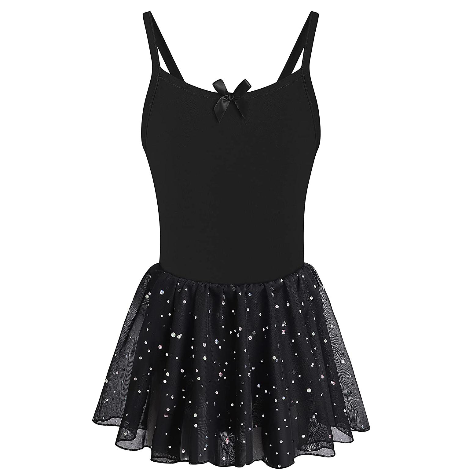 

Балетный купальник для девочек Танцевальная юбка Камзол Платье балерины L 7-8Y