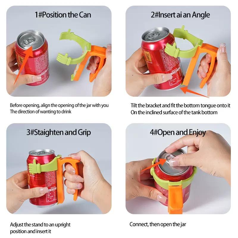 Soda Can Lids with Straw Anti-Spill Silicone Can Covers Reusable Drink Can Lids and Holders for Beer Soda Cans