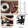New Portable Electric Power Display Coffee Bean Grinder 38 Gears External Adjustable USB 2000mAh  Household Mini Coffee Machine