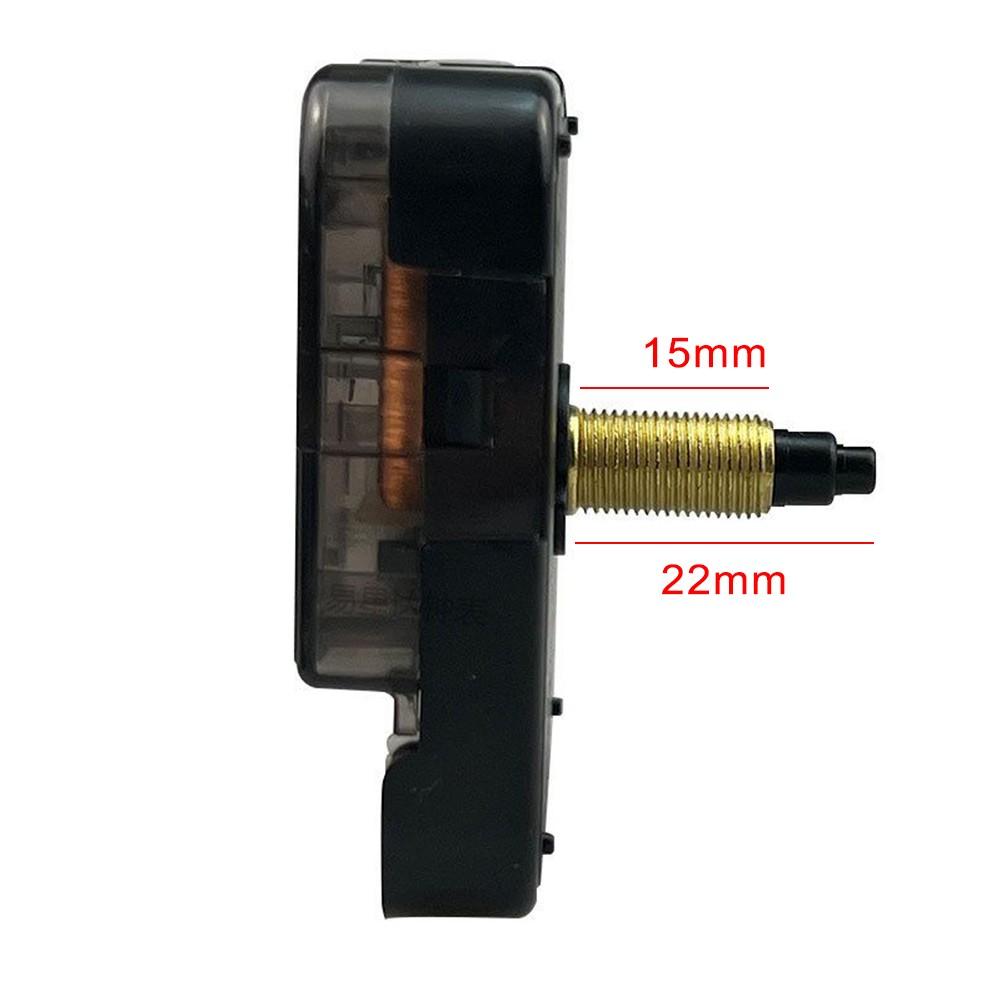 

12-часовой механизм 1 шт. 3-стрелочный 5 движений Металл Пластик 22mm shaft (15mm thread)