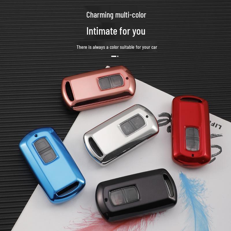 Honda Motorcycle Key Cover for Click150/Vario 2-Button - Protective Shell Buckle