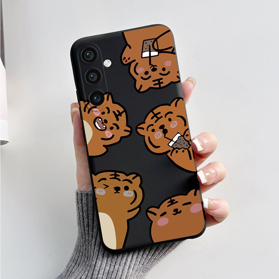 For Samsung Galaxy S23 FE Case S23 Plus Cute Rabbit Panda Painted Soft Silicone Phone Case For Samsung S23 Ultra S 23 S23+ Shell