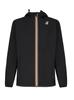 K-Way Le Vrai 4.0 Claude Windcheater Ripstop Nylon Black