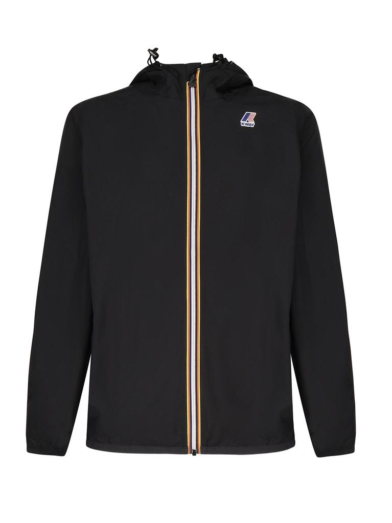 K-Way Le Vrai 4.0 Claude windcheater ripstop nylon Black