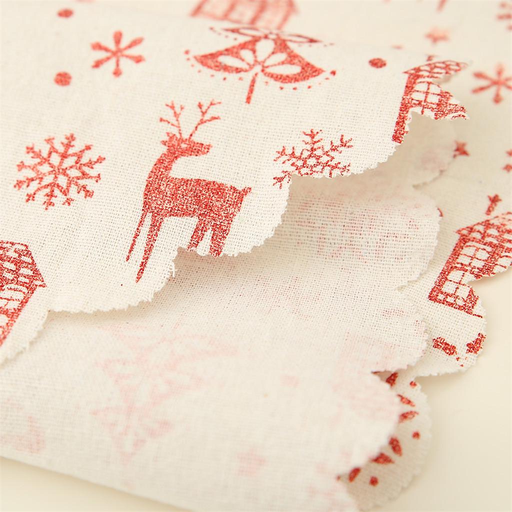 Christmas Decoration Linen Printed Table Flag Tablecloth Tablecloth Placemat