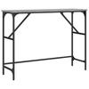 Console Table Grey Sonoma 100x32x75 cm Particleboard
