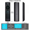 G20BTS Plus Air Mouse Gyroscope Learning 2.4g BT5.0 Backlit for Smart Voice Wireless Remote Control for Android TV Box