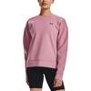 Under Armour Sweatshirts Women's Pink Crew Neck Moderate Regular 1379835-697