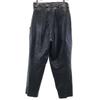 BEBE SPORT 80s 90s Made In USA Old Genuine Leather Leather Pants W30 Women Used