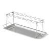 Amazon Basics Grill Rack for Chicken Wings and 1 X 17cm X 15cm Bone-in Thighs, BBQ/Camping, Silver, Piece, 44.5cm