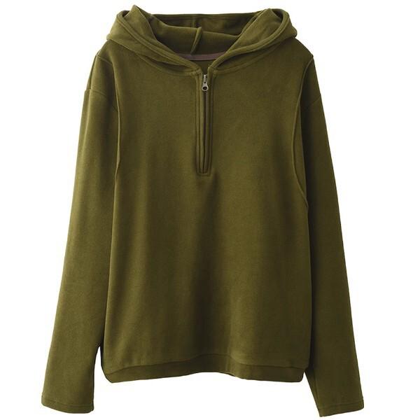 2025 Women's Double-Sided Australian Wool Thick Hoodie – Warm Winter Hooded Sweatshirt, Pullover Top