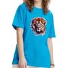 Wild Lions HTV Heat Transfer Vinyl Sticker Iron On Patch DIY Thermal Transfer Decal for Kids Clothes Bags Custom DTF