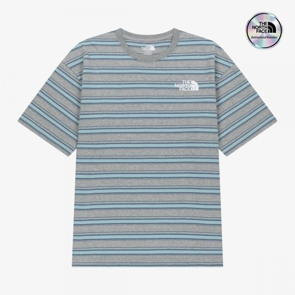 The North Face White Label Bongo Short Sleeve Tee Melange Grey Nt7us08k MELANGE GREY/090