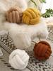 Knot Pillow Exquisite Soft Warm Beautiful Knotted Plush Pillow for Home Car Office Decoration
