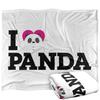 We Bare Bears Silky Heart Panda Supersoft Blanket
