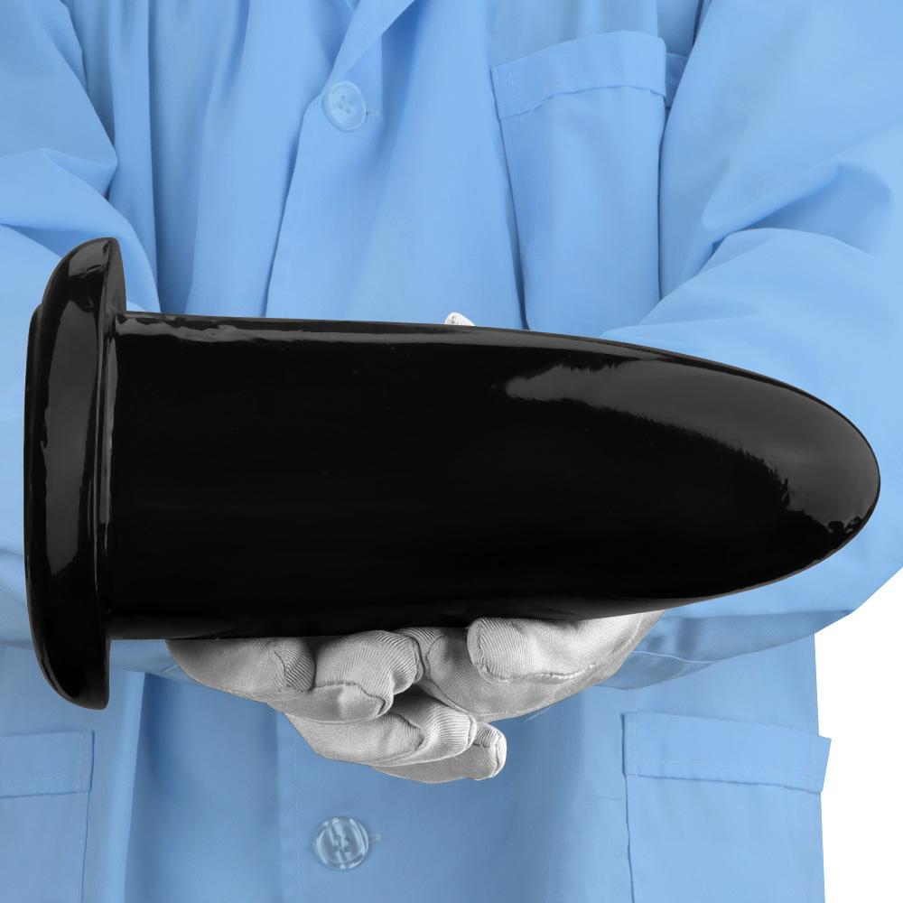 Black PVC Dildo Simulated Penis Butt Plug with Suction Cup Fisting Sex Toy Strap On Cock Big Dick Realistic Cock