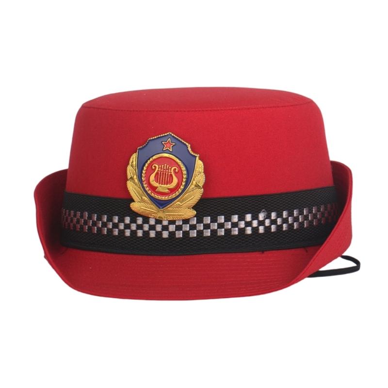 

Железнодорожная фуражка для взрослого, для вечеринки, униформа, шляпка стюардессы, шляпка для этикета для женщин, шляпа для ролевых игр, для вечеринки, маскарадная шляпа 58 красный