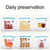 10Pcs Reusable Vacuum Seal Bags Food Grade BPA Free Leak Resistant Portable Easy To Use Vacuum Storage Bags
