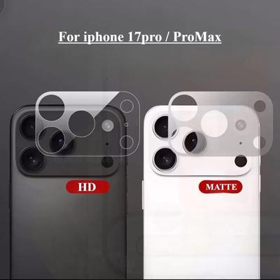 Full Cover Lens Protective Film Anti Scratch Matte Frosted Lens Films Clear HD for iPhone 17/Air/17 Pro Max