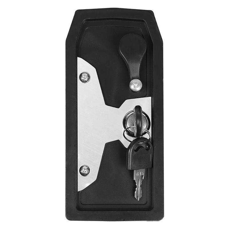A28G-Motorcycle Replacement Parts Toolbox Tool Box Cover For BMW Accessories Black Silver