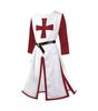 2025 Medieval Templar Women's Ball Gown Cosplay Costume - European and American Style