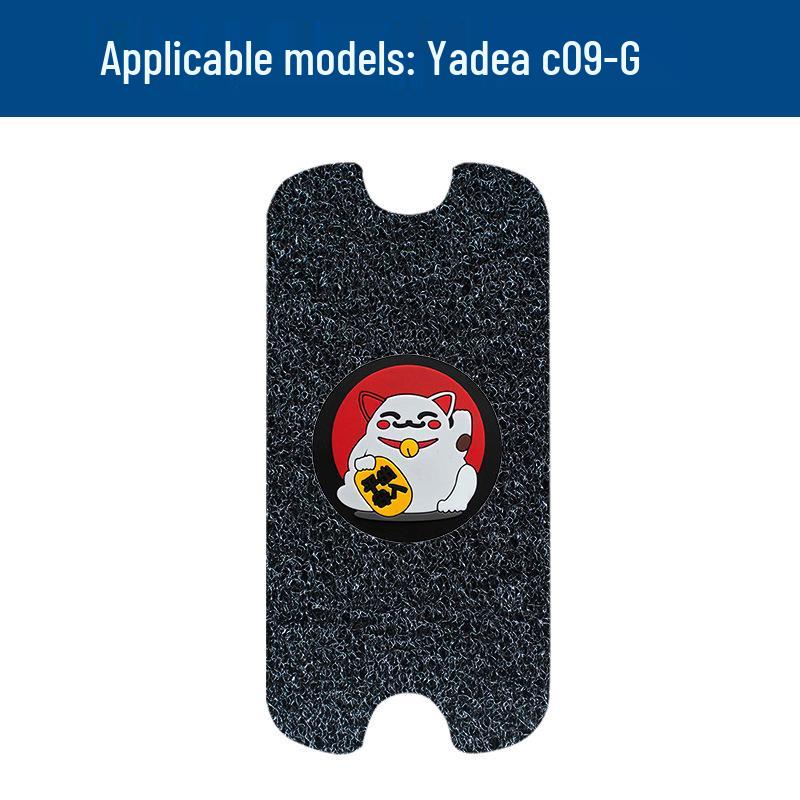 Durable Non-Slip Waterproof Foot Mats for Yadea C09-G Electric Scooter