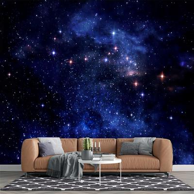 3D Univers Planet Wandbild Weltraum Wandbild für Kinderzimmer Wohnzimmer Schlafzimmer Sternenhimmel Tapete