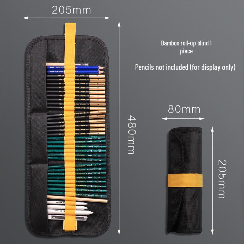 

Набір олівців для малювання та живопису для студентів-художників великої місткості з пензлями