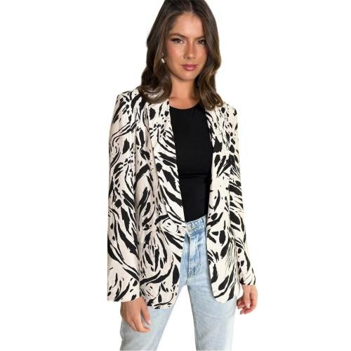 AX Paris Womens/Ladies Brush Stroke Blazer